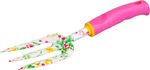 Fork Strend Pro, gardening, flower print, pink, 30x8 cm, Ladies line
