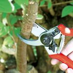 Olló AQUACRAFT® 330550, kerti, ágakhoz, kovácsolt, övre rögzíthető tokkal
