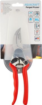 Olló AQUACRAFT® 330550, kerti, ágakhoz, kovácsolt, övre rögzíthető tokkal