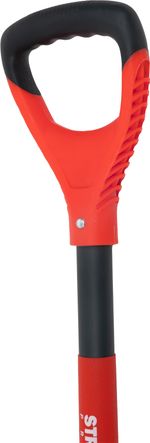Spade Strend Pro Premium RedShark, narrow, drainage, with 1280 mm fiberglass D-handle, 10-year warra