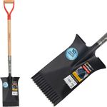 Ásó Strend Pro Premium RedShark, egyenes, fa D-nyéllel 1150 mm, 10 év garancia
