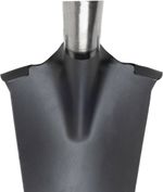 Spade Strend Pro Premium RedShark, narrow, drainage, with 1280 mm wooden D-handle, 10-year warranty