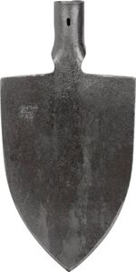 Spade Gardex, 1450 g, pointed, forged, without handle