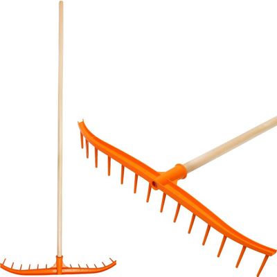 Hrable Strend Pro, 14-zubé, 60 cm, 136 cm násada, drevené