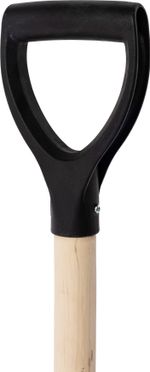 Spade Gardex, 1250 g, forged, pointed, wooden D-handle