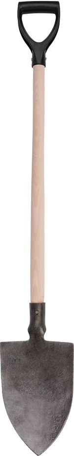 Ásó Gardex 1250 g, kovácsolt, hegyes, fa D-nyéllel