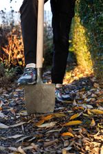 Spade Gardex 1250g, pointed, with handle D