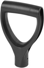 Fogantyú PVC Grip ásóhoz/hólapáthoz, műanyag, pótalkatrész, 29 mm