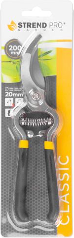 Shears Strend Pro P8010, 200 mm, garden, for branches, Softdipp black