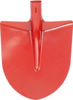 Lapát S510B Frankfurti, piros, nyél nélkül, 275x240 mm