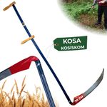 Kosa EURO 70 cm, kovaná + kovové kosisko, na trávu