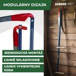 Kosa EURO 60 cm, kovaná + kovové kosisko, na trávu