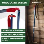Kosa EURO 60 cm, kovaná + kovové kosisko, na trávu