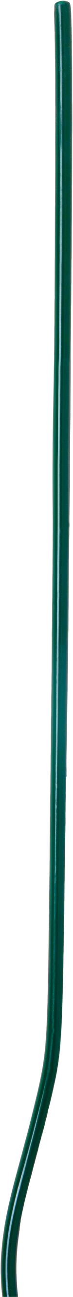 Tyč GS2 2200/7 mm, špirálová, drôtená, zelená, oporná k rastlinám a paradajkám
