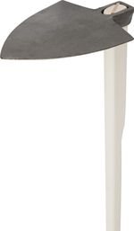 Hoe Gardex, pointed, 680 g, forged, wooden handle