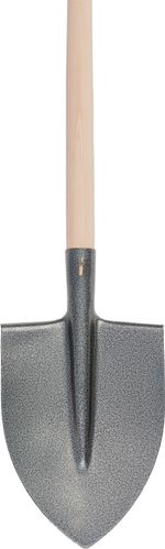 Spade S506.WH, pointed, KomaXit, wooden T-handle
