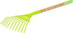 Rake Strend Pro, for lawn, children's, wood+steel, 74 cm