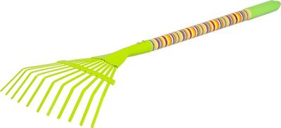 Rake Strend Pro, for lawn, children's, wood+steel, 74 cm