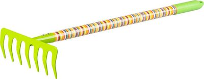 Rake Strend Pro, narrow, children's, wood+steel, 63x18 cm