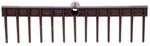 Plastic rake ,13tooth, withouth handle