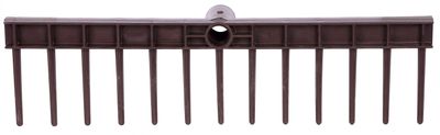 Plastic rake ,13tooth, withouth handle