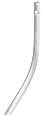 Rod GS1 1500/6 mm, spiral, wire, zinc, plant and tomato support