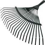 Levélgereblye Strend Pro R110, 22 lamellás, legyező, fém, nyél nélkül