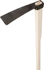 Hoe Gardex Hingoli, 750 g, forestry, forged, wooden handle