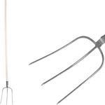 Fork F103KX.WH, 3-tine, KomaXit, with handle