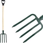 Fork ANGARDEN, 4-tine, digging, with D-handle