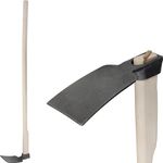 Hoe Gardex Budak, 1060 g, flat, wooden handle