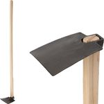 Hoe Gardex Malvan, 600 g, flat, forged, wooden handle