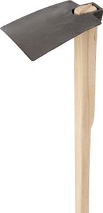 Hoe Gardex Malvan, 600 g, flat, forged, wooden handle