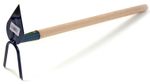 Hand Hoe FED 105/1000, pointed-two prong, with handle