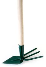 Hand Hoe FED 104/1000, pointed-three prong, with handle