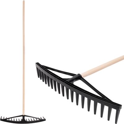 Gereblye szénára PVC 18 fog + nyél