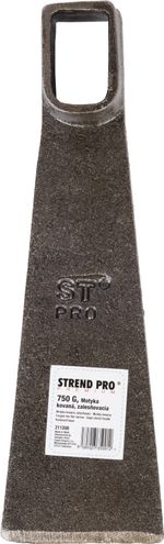 Forged hoe flat narrow 768g (to use in forrest)