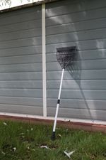 Levélgereblye Strend Pro DLR-810, legyező, ALU nyél