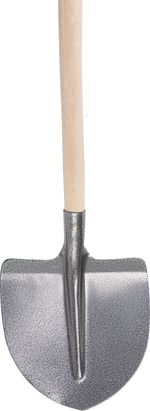 Shovel S510SLK.WH, pointed, KomaXit, with wooden handle