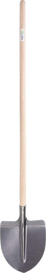 Shovel S510SLK.WH, pointed, KomaXit, with wooden handle