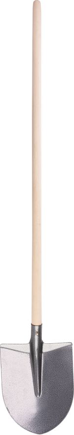 Hardened shovel S510BWH "Frankfurt type" with wooden handle