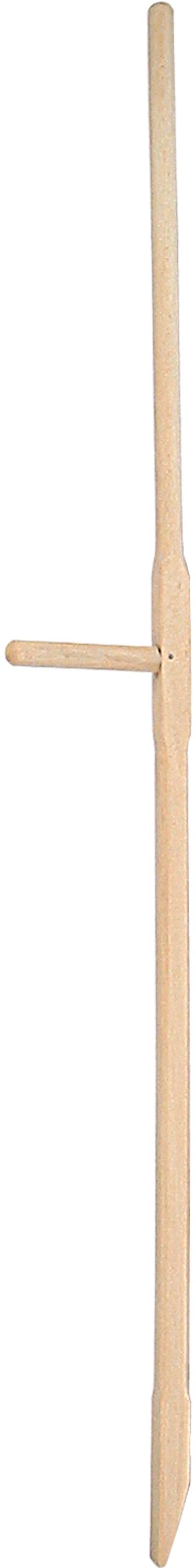 Wooden handle for scythe