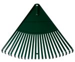 Leaf Rake Strend Pro R121, 22-tine, fan, plastic, without handle