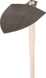 Hoe Gardex, pointed, 840 g, forged, wooden handle