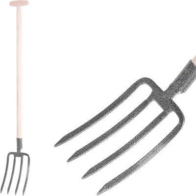 Ásóvilla GD-029O • 4 ágú, kovácsolt ásó, T nyéllel