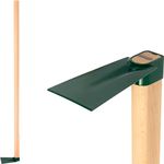 Hoe FED 207/1200, flat, 80 mm, wooden handle