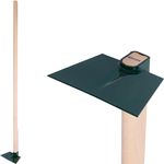Kapa FED 210/1200, lapos, 160 mm, fa nyél