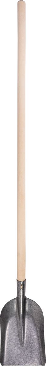 Shovel S504A.WH, pattern 7131, straight, Slim, KomaXit, with wooden handle