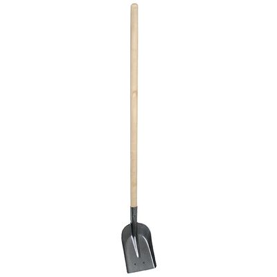 Shovel S504A.WH, pattern 7131, straight, Slim, KomaXit, with wooden handle