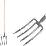Fork GD-029O, 4-tine, digging, forged, with handle